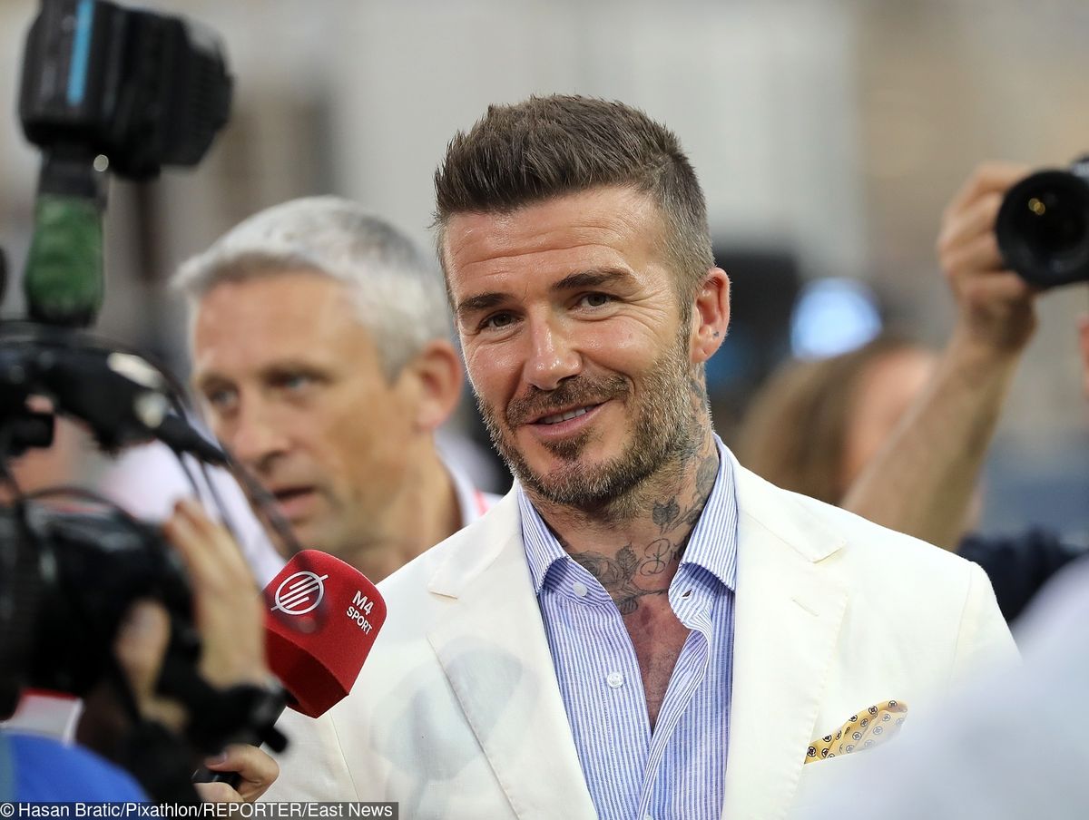 David Beckham i Helena Christensen. Znowu huczy o ich romansie