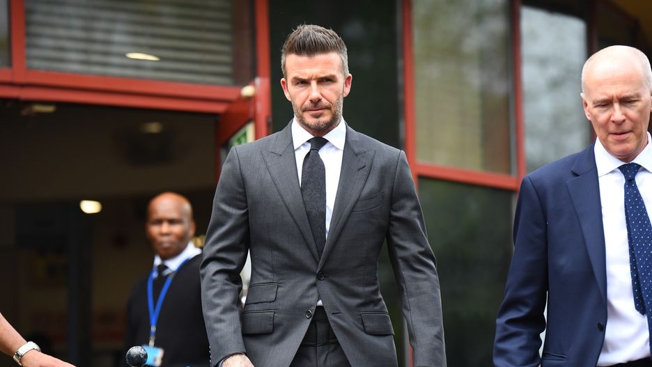 David Beckham przez najbliższe pół roku będzie musiał radzić sobie bez prawa jazdy