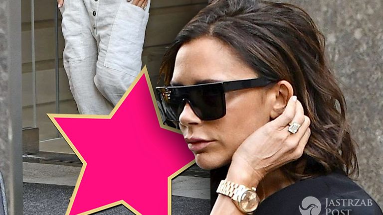 Victoria Beckham w sandałach