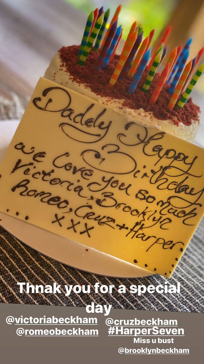 David Beckham świętował 45. urodziny