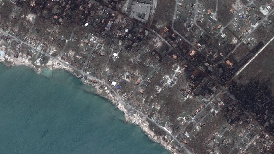 Wcześniej huragan Dorian spustoszył Bahamy