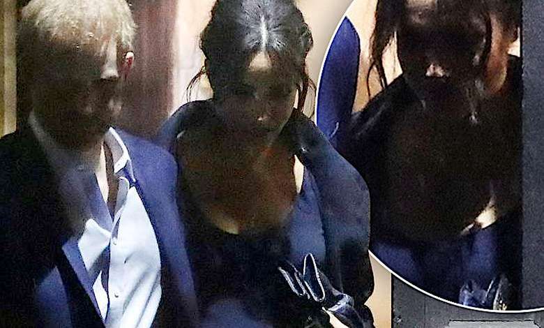 Meghan Markle i książę Harry zdjęcia w nocy