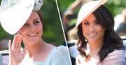 Co za widok! Księżna Kate i księżna Meghan wystrojone jak laleczki zadały szyku na królewskiej paradzie! Trudno oderwać od nich wzrok!