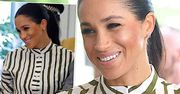 Meghan Markle zrobiła się na bóstwo! Tak pięknej oprawy dla ciążowego brzuszka jeszcze na sobie nie miała!