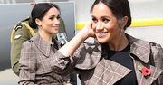 Meghan Markle złamała protokół i pokazała brzuszek w pełnej okazałości! Jej ciążowe krągłości wcale nie są takie małe