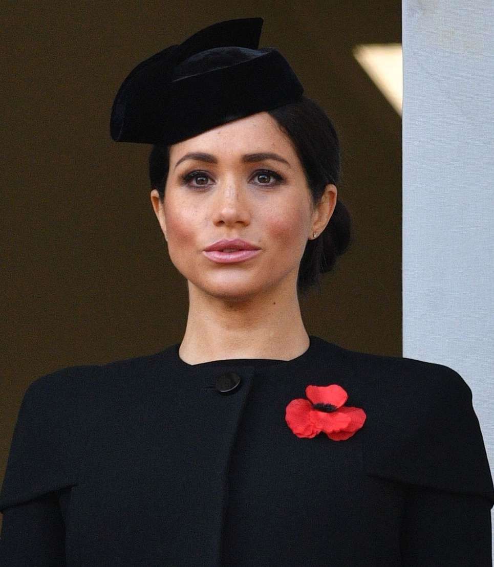 Meghan Markle - obchody Dnia Pamięci w Wielkiej Brytanii