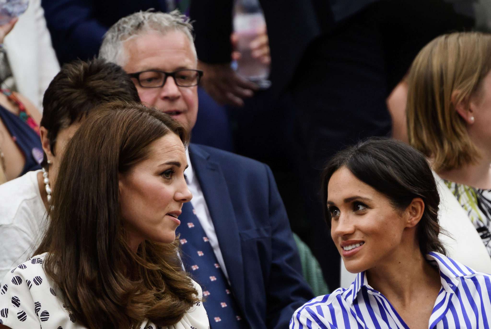 Meghan Markle i księżna Kate 2018 r.