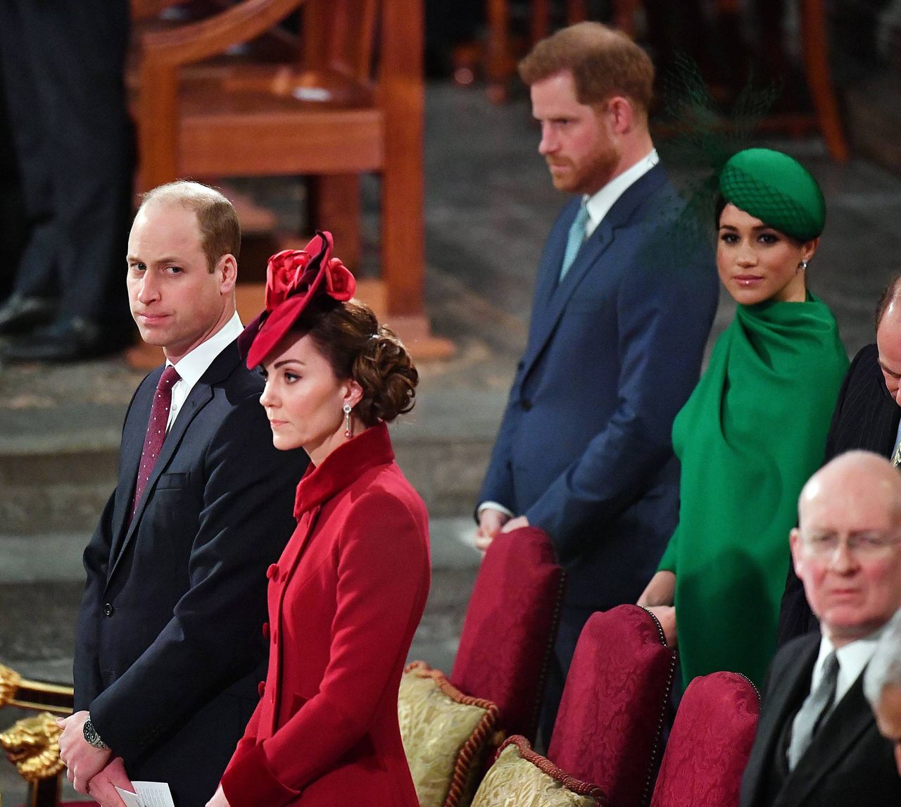 Księżna Kate, książę William, książę Harry i Meghan Markle –  Commonwealth Day