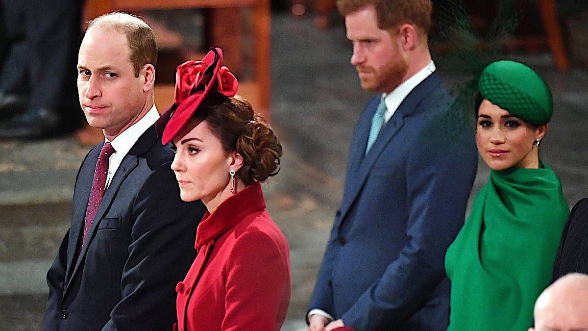 Księżna Kate, książę William, Meghan Markle, książę Harry