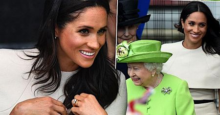Dumna jak paw Meghan Markle wybrała się w podróż z królową Elżbietą II. Księżna Kate może tylko pomarzyć o takim wyróżnieniu