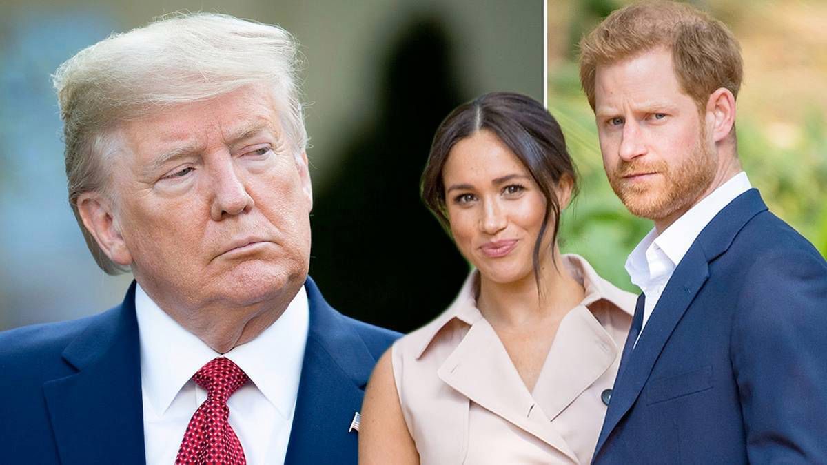 Donald Trump o przeprowadzce Meghan i Harry'ego do USA