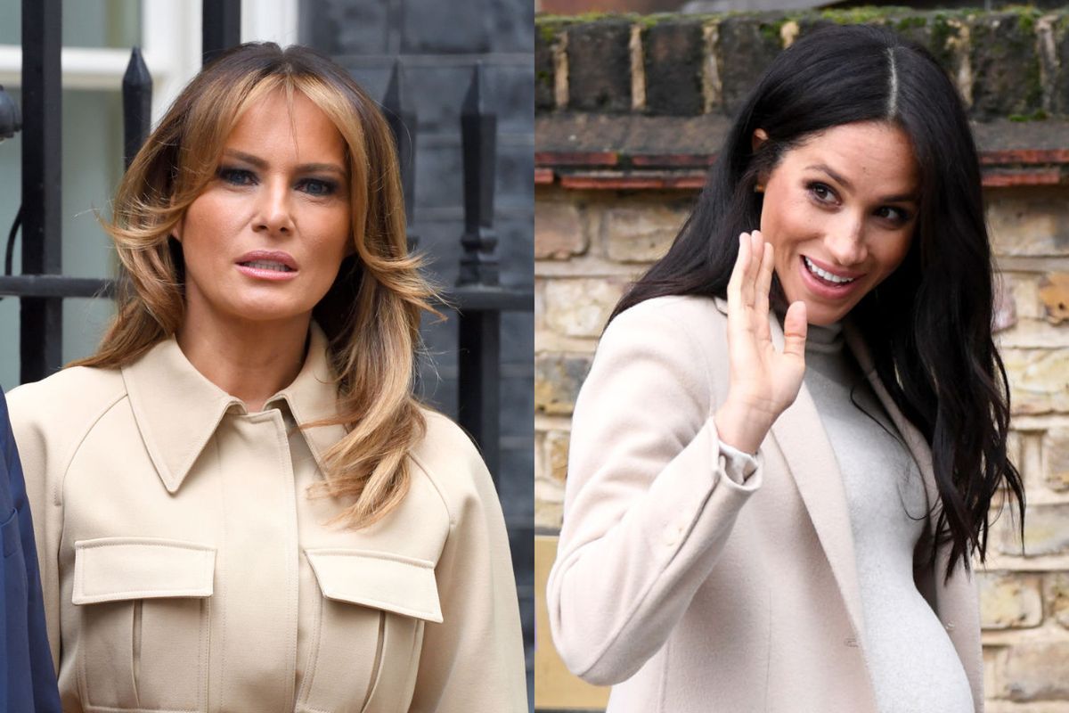 Melania Trump i Meghan Markle. Widać podobieństwo