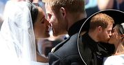 Historyczny moment! Tak wyglądał pierwszy pocałunek księcia Harry'ego i Meghan Markle po ślubie [WIDEO]