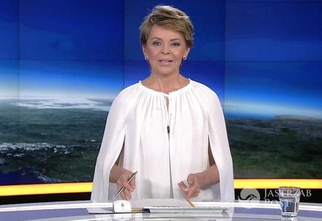 Justyna Pochanke zhejtowana za białą bluzkę, w której poprowadziła Fakty w TVN