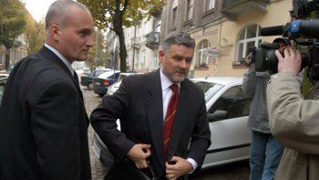 Zbigniew Sobotka przed przesłuchaniem