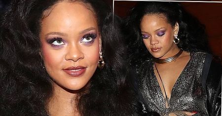 A skąd ten brzuszek? Rihanna na Grammy 2018 wywołała poruszenie! Dopatrzyli się u niej ciążowych krągłości!