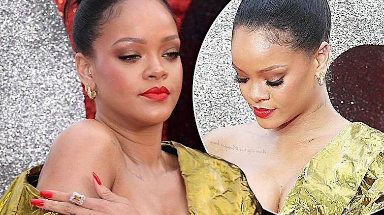 Rihanna pierś wpadka