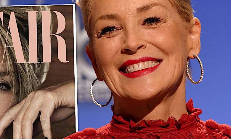 Odmłodzona Sharon Stone na okładce magazynu Vanity Fair! Wygląda na 60 lat?