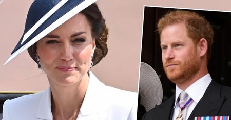 Kate dopięła swego! Gdy tylko zobaczyła Harry'ego, od razu wzięła go na bok. To była krótka rozmowa zakończona dobitnym gestem