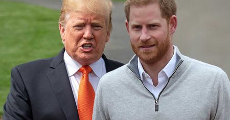 Książę Harry ma żal do Donalda Trumpa? Podczas bankietu wyraźnie go unikał