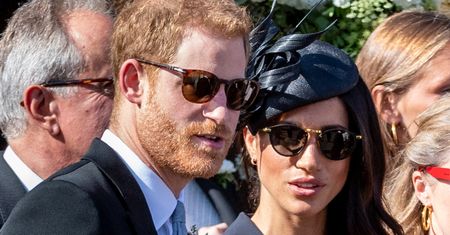Zarzucano Meghan Markle "wpadkę". Nikt nie patrzył jednak na but Harry'ego