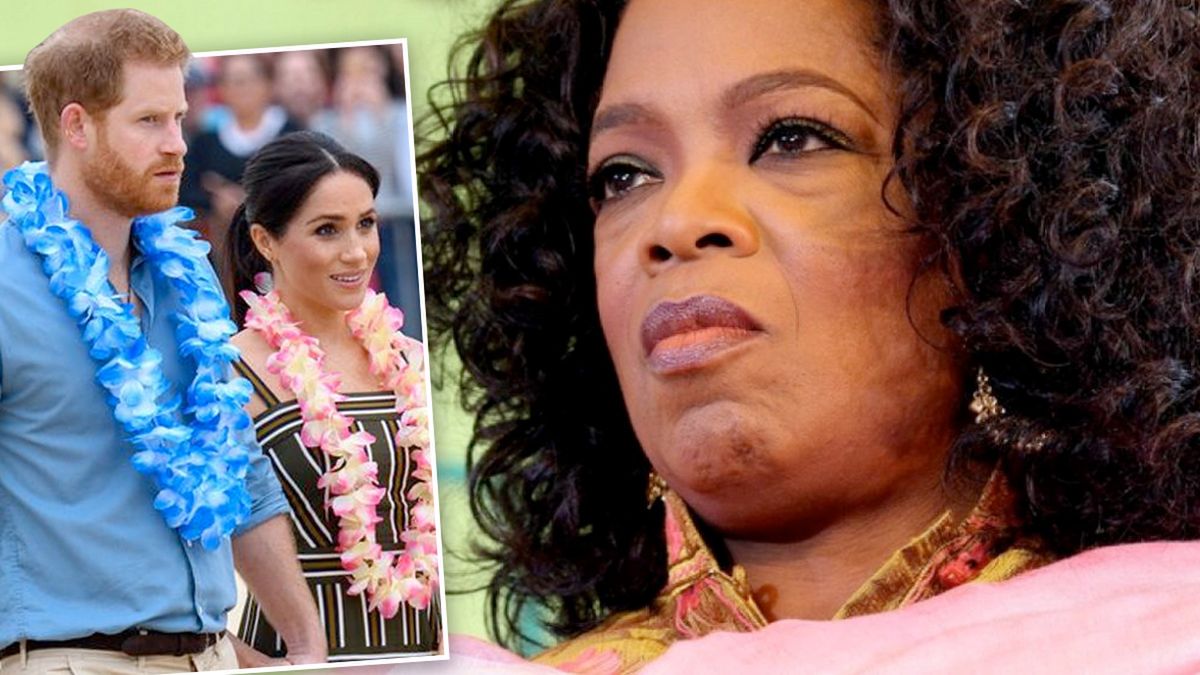 Oprah umywa ręce i zostawia Meghan i Harry'ego na lodzie! Taka z niej przyjaciółka, że narobiła im problemów