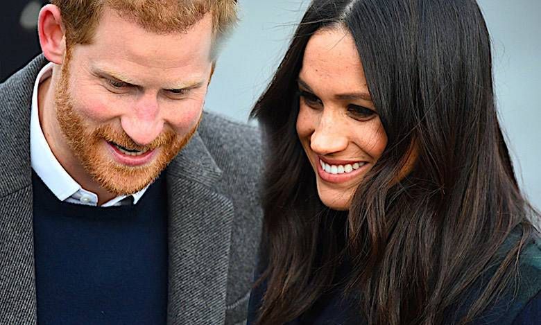 Meghan Markle obściskuje się z księciem Harrym w płaszczu za 10 tysięcy złotych!