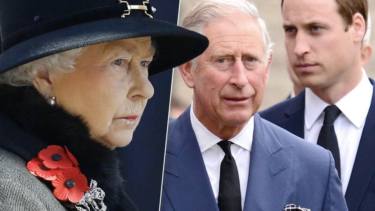Królowa Elżbieta II, książę Karol, książę William – walka o tron