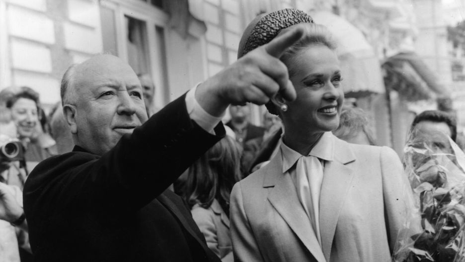 Alfred Hitchcock i Tippi Hedren
