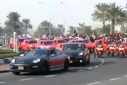 Policja w Katarze jeździ Porsche