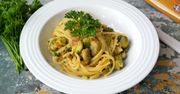 Bób nie tylko latem. Pyszny sposób na spaghetti