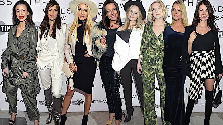 Gwiazdy kreacje pokaz Thecadess wiosna lato 2018