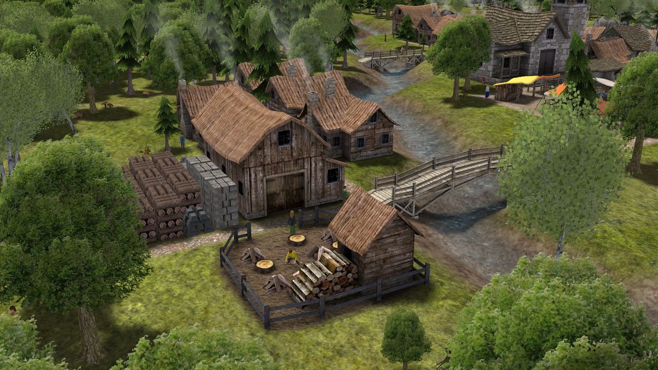 Nie mogę się napatrzeć na rozgrywkę z Banished - The Settlers na serio