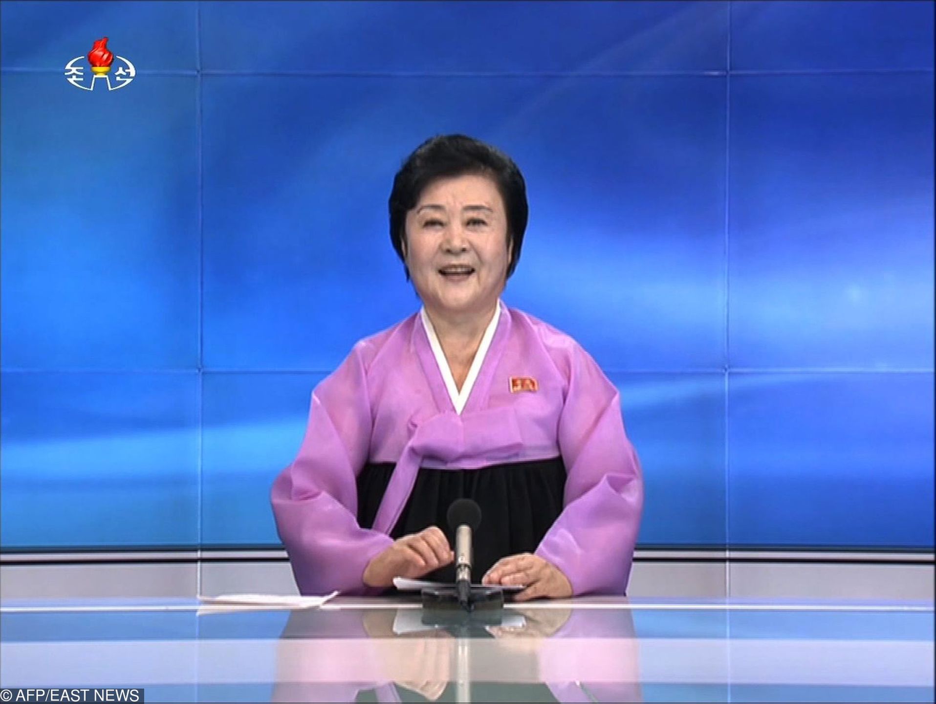 Ri Chun-hee pracowała w KCTV od 1971 r.