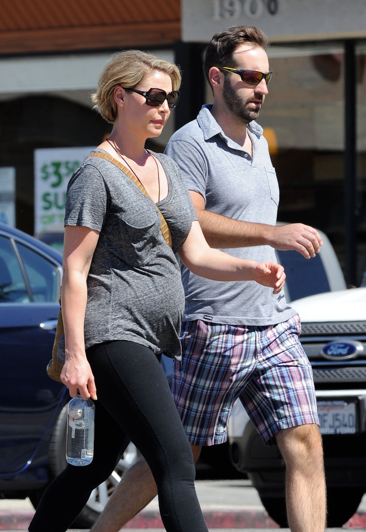 Ciężarna Katherine Heigl przyłapana!
