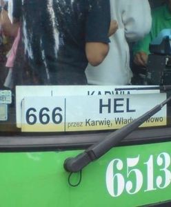Autobus linii 666 na Hel. Apel do PKS Gdynia o zmianę numeru, bo uderza to w "chrześcijański porządek państwa"