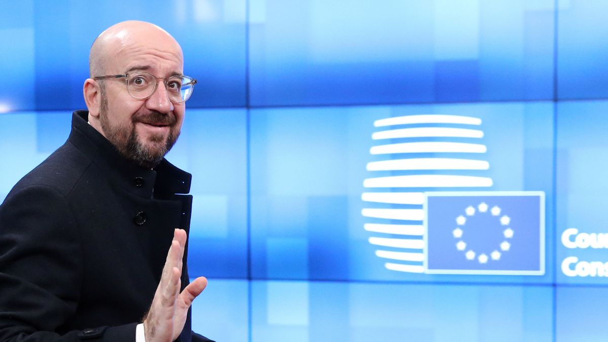 Przewodniczący Rady Europejskiej Charles Michel