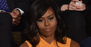 Michelle Obama w pięknej sukni Narcisco Rodriguez