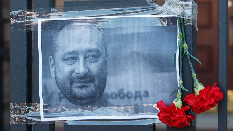 W lutym 2017 r. Arkadij Babczenko opuścił Rosję