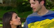 Ashton Kutcher i Mila Kunis w geście solidarności z Ukrainą. Aktorka wspiera swoją ojczyznę: "Boże chroń obywateli"
