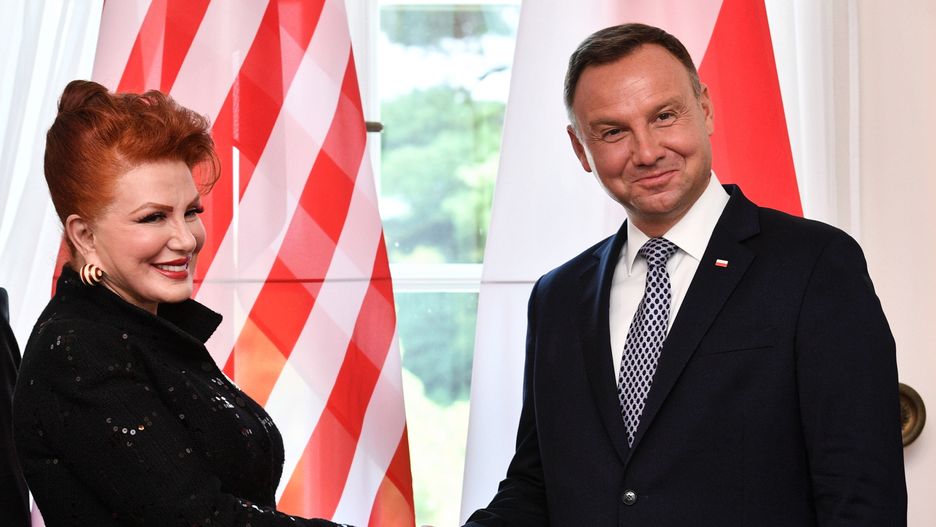 Georgette Mosbacher złożyła na ręce prezydenta listy uwierzytelniające