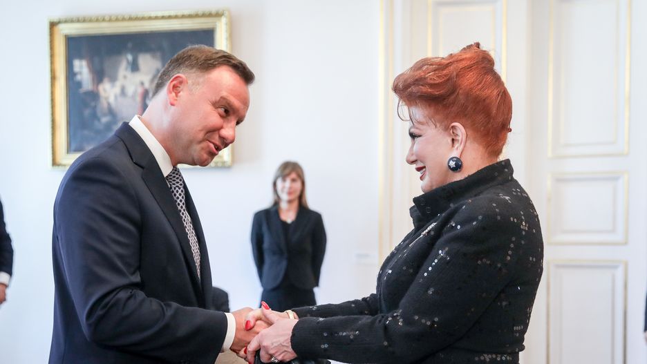 Georgette Mosbacher zganiła Niemcy i pochwaliła Polskę