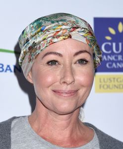 "Beverly Hills 90210": Shannen Doherty w turbanie. Wspiera innych chorych na raka!