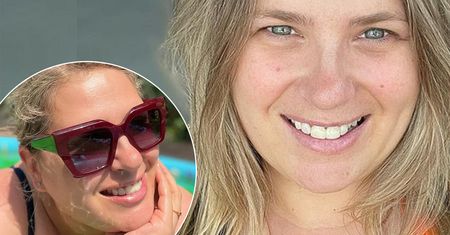 Ela Romanowska w bikini wskoczyła do dziecięcego basenu. Tak gwiazda radzi sobie z upałem