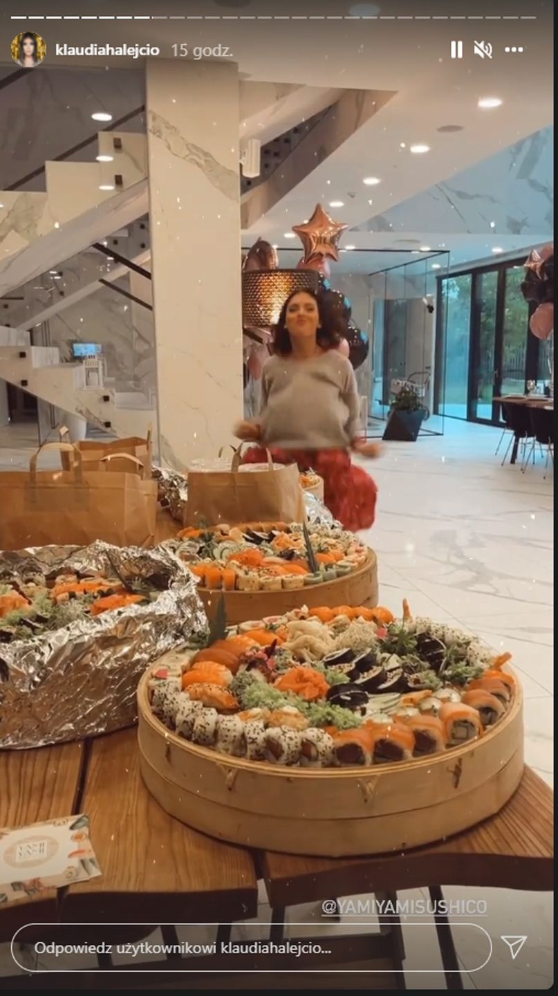 Klaudia Halejcio 31. urodziny