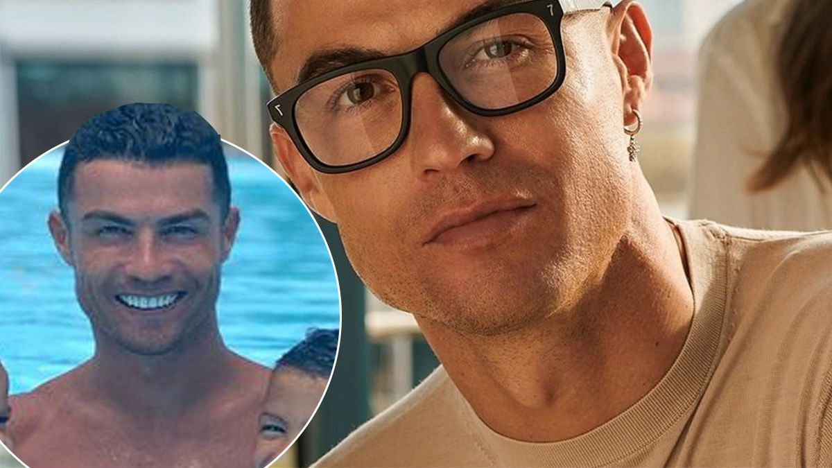 Cristiano Ronaldo wskoczył do basenu z dziećmi. 6-letni Mateo to skóra zdjęta z ojca! A malutka Bella to cukiereczek