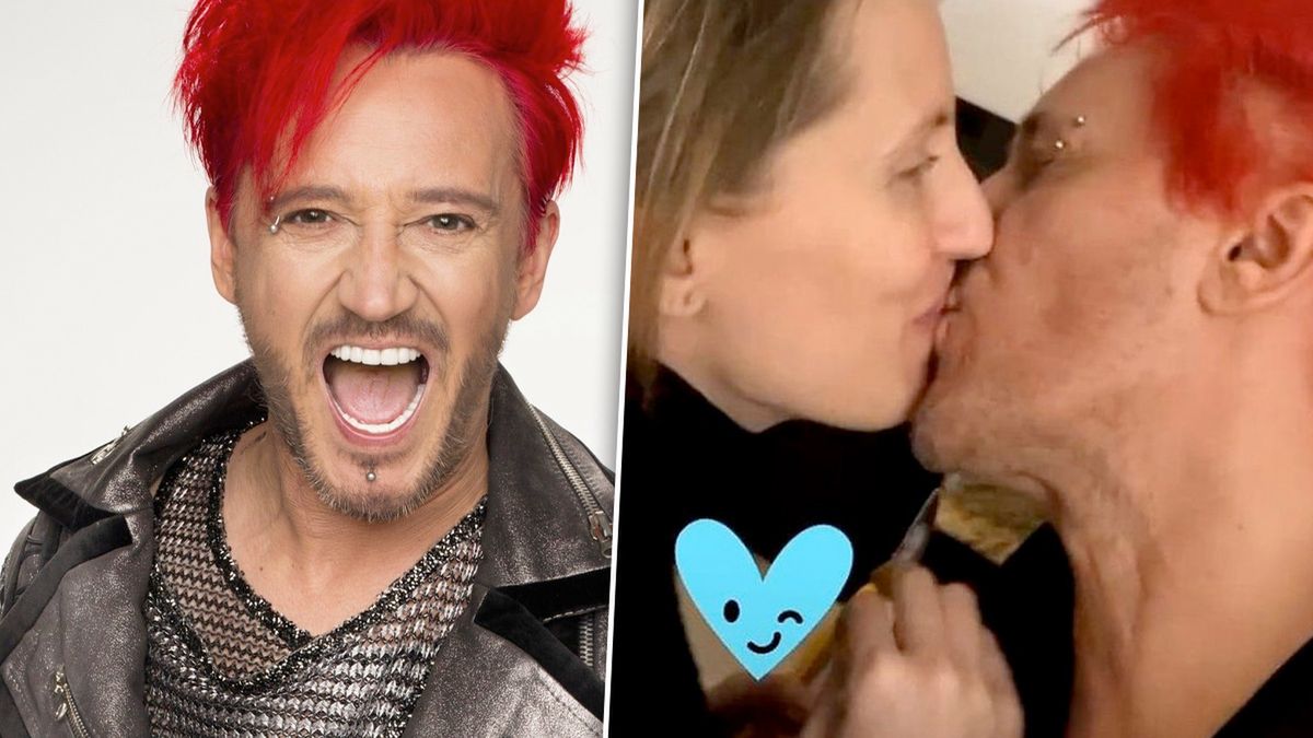 Michał Wiśniewski z żoną