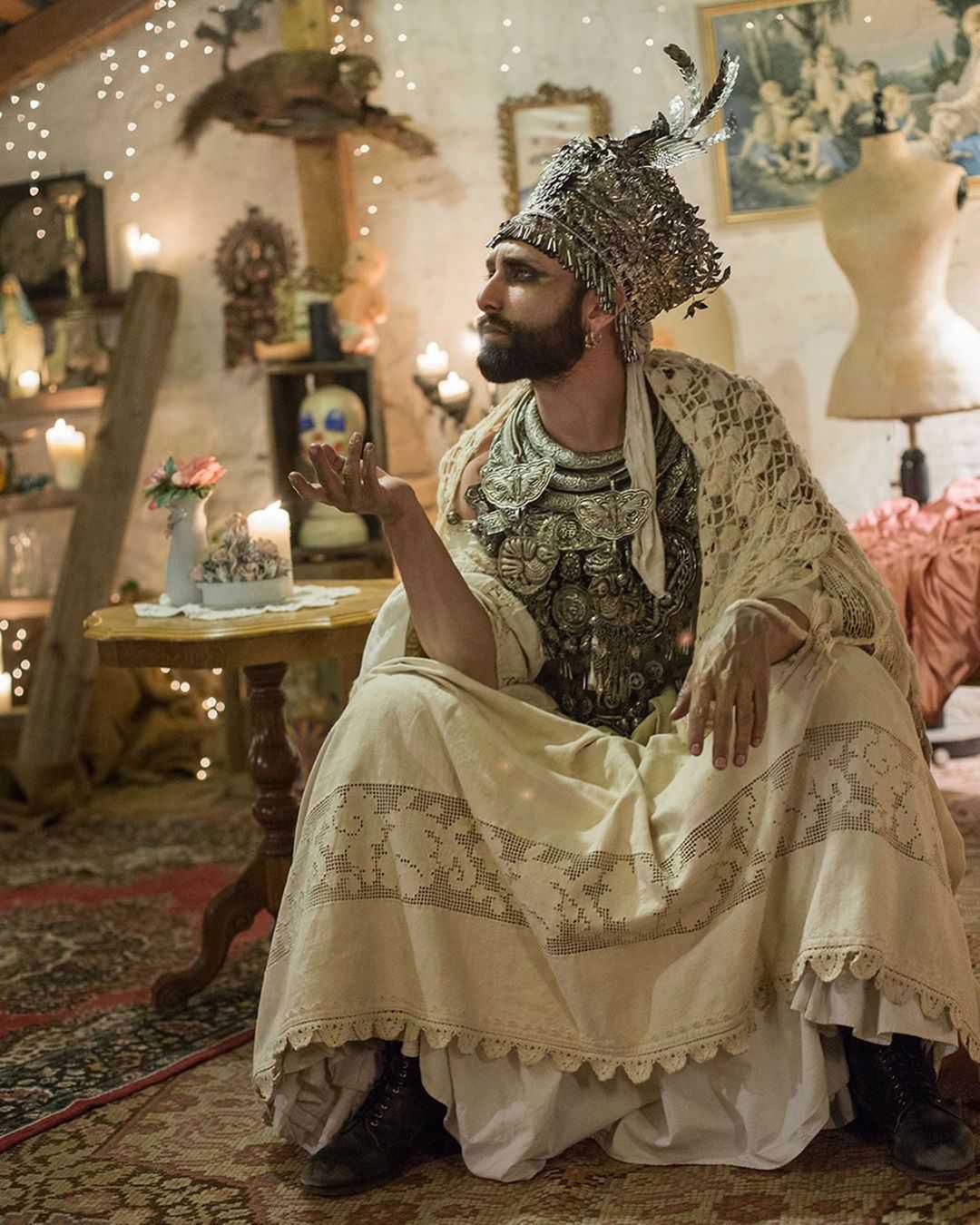 Conchita Wurst ubrana jak Tulia na Eurowizji 2019