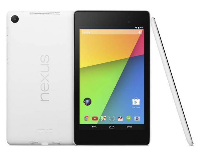 Asus i Google prezentują białą wersję tabletu Nexus 7