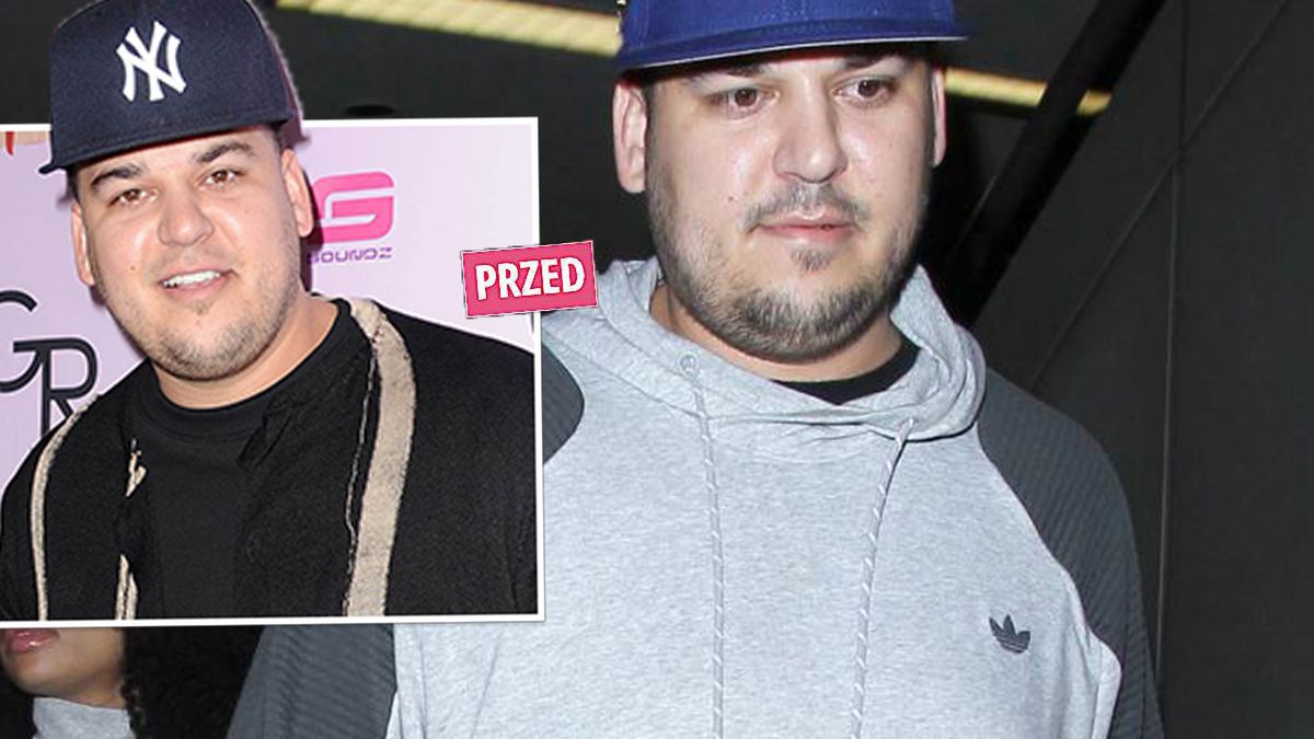 Rob Kardashian schudł kilkadziesiąt kilogramów. W ostatnim sezonie "Z kamerą u Kardashianów" widać, co stało się z jego ciałem